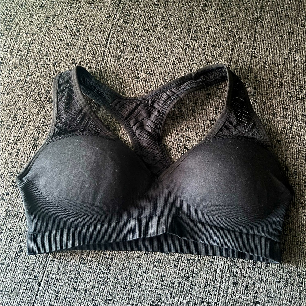 Pink Sports Bra